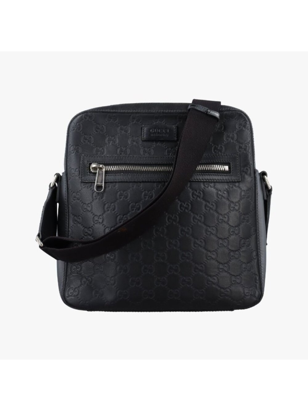 Gucci Guccissima Black Leather